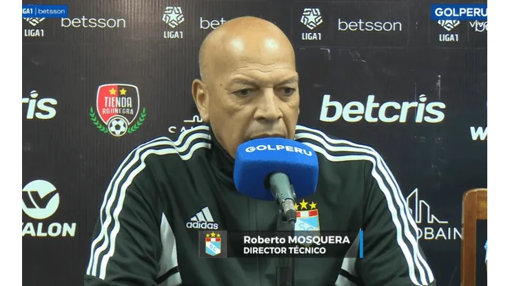 Roberto Mosquera justifica la derrota ante Melgar: "Tenemos un virus"