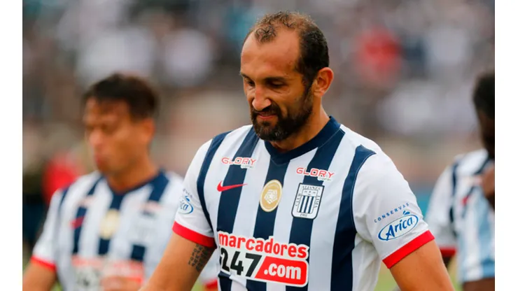 Joffré Escobar pone el 1-0 para Sporting Cristal y sueña con el Torneo Clausura. Fuente: DeChalaca
