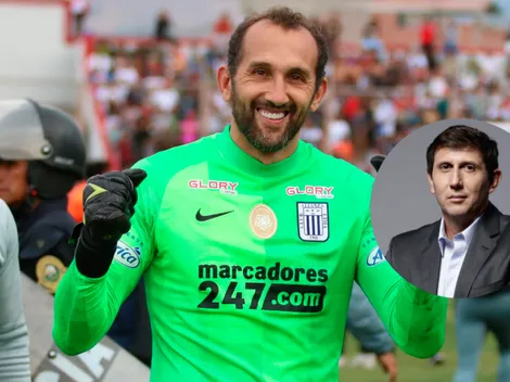 El elogio de Juan Pablo Varsky para Hernán Barcos por jugar de arquero