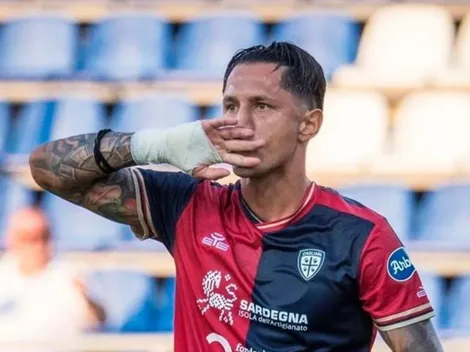 Gianluca Lapadula se saca la mufa con un infernal golazo para Cagliari