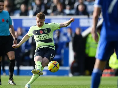 El City es puntero gracias a un impactante golazo de Kevin de Bruyne