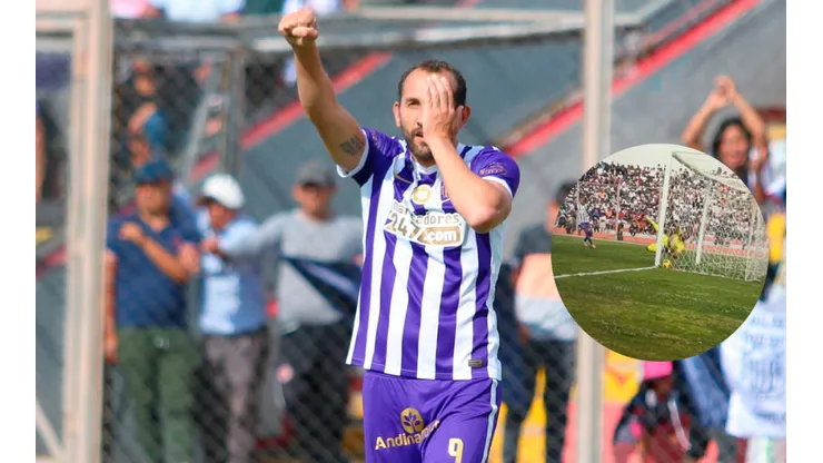 Denuncian el gol de Hernán Barcos: "La foto es trucada"