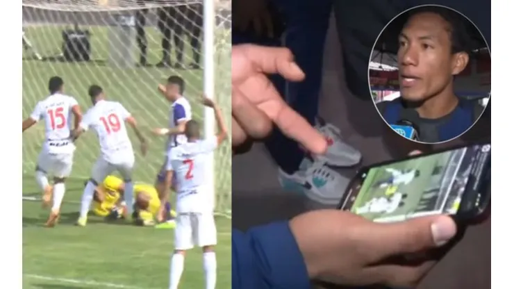 Portero de Ayacucho FC desacredita el gol de Hernán Barcos
