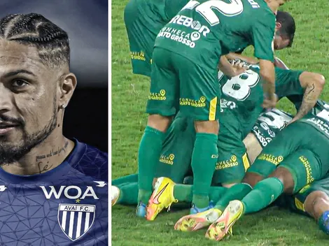 Avaí FC sin Paolo Guerrero cayó ante Cuiabá y se complica con el descenso