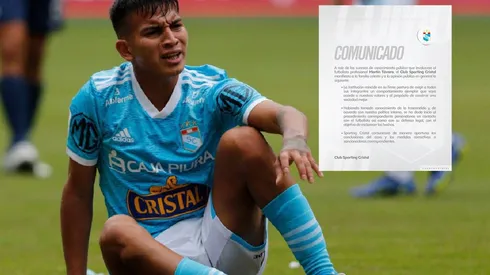 Sporting Cristal se pronunció por el caso de Martin Távara y le abrirá proceso disciplinario. Foto: GLR