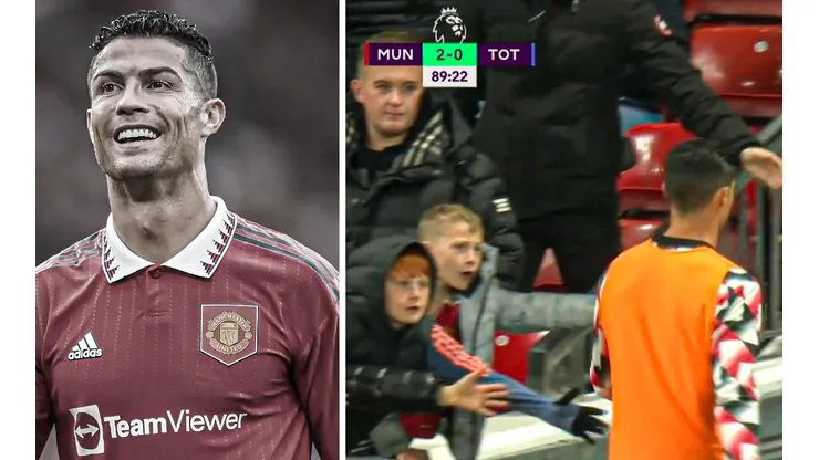 Cristiano Ronaldo no fue titular en los 'Red Devils'.