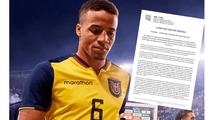 ¿Perú alcanza a clasificar al Mundial? En qué estado se encuentra el caso Byron Castillo en el TAS