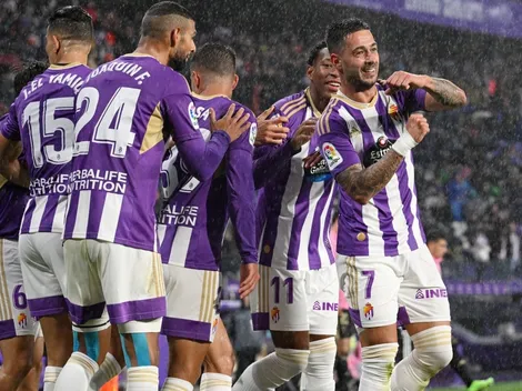 Celta de Vigo con Renato Tapia no encuentra el rumbo y cae por goleada ante la Real Valladolid