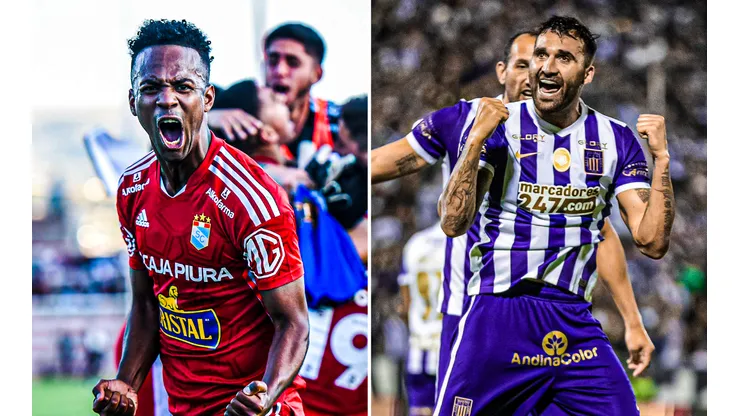 Sporting Cristal y Alianza Lima se disputan la punta del campeonato.