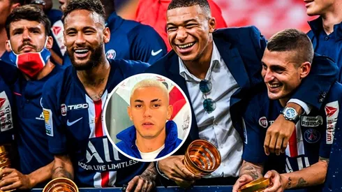 La sacó del baúl: Jean Deza compartió foto con actual crack del PSG . (Foto: Getty Images)