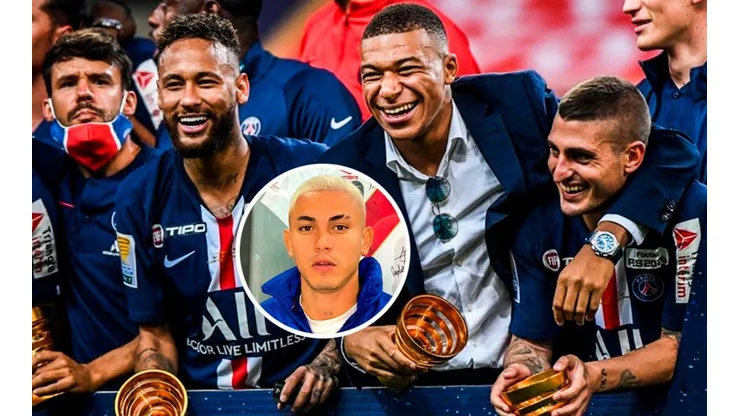 La sacó del baúl: Jean Deza compartió foto con actual crack del PSG . (Foto: Getty Images)