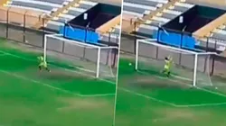 El momento más surrealista de la Copa Perú: arquero anotó autogolazo. (Video: Twitter / La Ribereña)