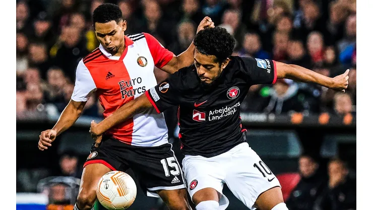 Amargo empate, Feyenoord igualó ante Midtjylland con Marcos López por la Europa League. (Foto: Getty Imges)