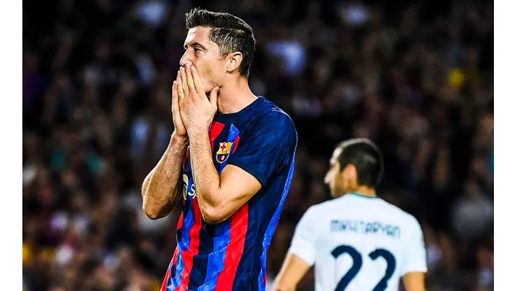 Lewandowski salva al Barcelona del horror ante Inter por Champions. (Foto: Getty Images)