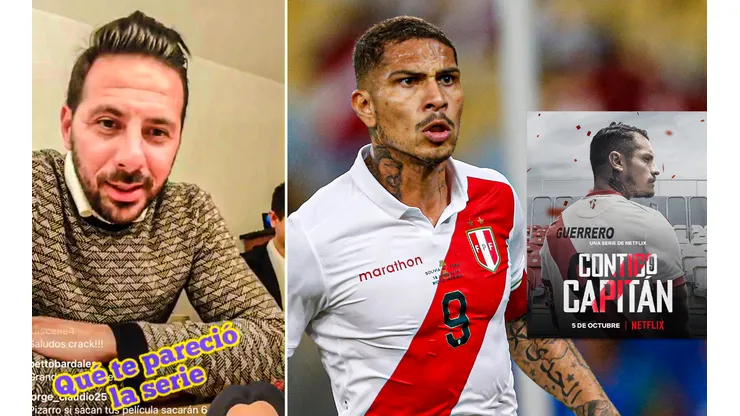 El 'Bombardero' se refirió a la serie de Paolo Guerrero.