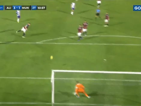 Gran remate de Jairo Concha para doblegar las manos de Diego Melián