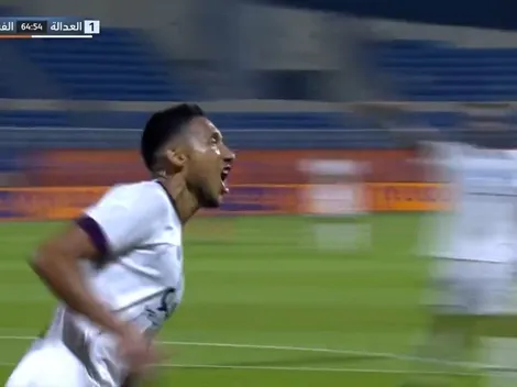 El golazo de Christofer Gonzáles en el triunfo de Al-Adalah sobre el Al-Feiha (VIDEO)