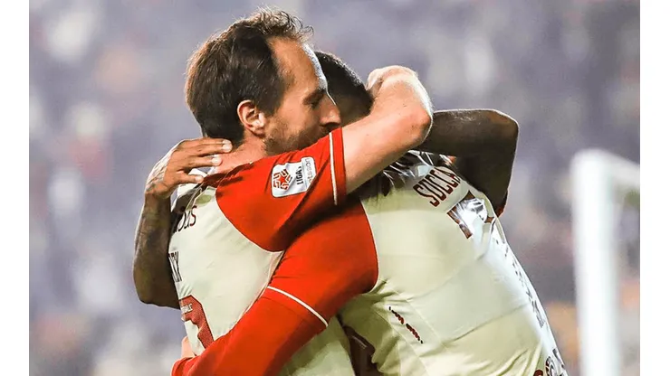 Con gol de Hernán Novick, Universitario vence 1-0 a Mannucci. Foto: GLR