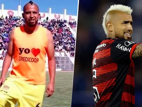 El día que Arturo Vidal conoció a su clon peruano y lo invitó a jugar fútbol en Chile