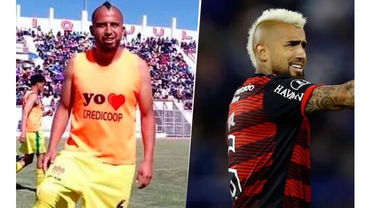 El día que Arturo Vidal conoció a su clon peruano y lo invitó a jugar fútbol en Chile