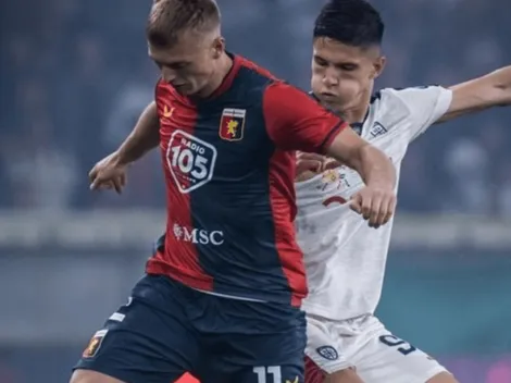 Gianluca Lapadula sigue de capa caída con Cagliari y no pasó del empate ante Genoa