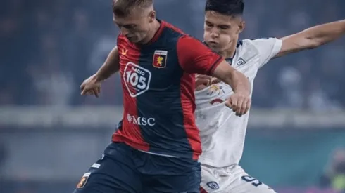 Gianluca Lapadula sigue de capa caída con Cagliari y no pasó del empate ante Genoa