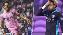 El golazo de Leonardo Campana a Pedro Gallese en el derby de Miami. Foto: MLS