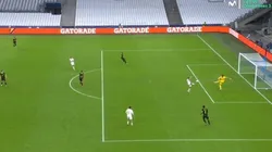 Alexis Sánchez marcó gracias al error del arquero