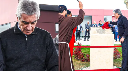 El 'Ciego' acudió a la ceremonia de inauguración.