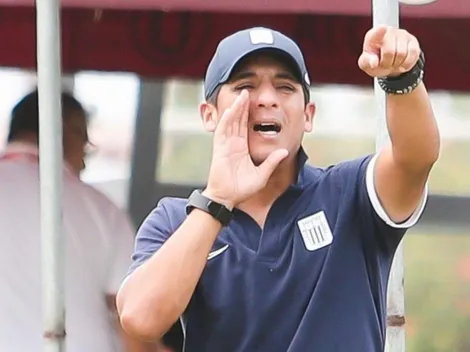 Chicho Salas mueve la pizarra en la formación de Alianza Lima