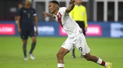 Reyna celebrando su gol ante El Salvador