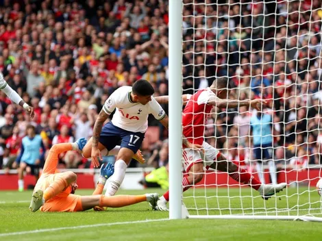 Arsenal sigue imparable y con un golazo incluido le gana a Tottenham
