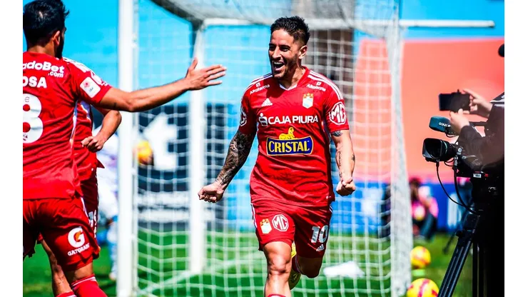 Sporting Cristal goleó a ADT de Tarma y es nuevo líder del Torneo Clausura. (Foto: Twitter Sporting Cristal)