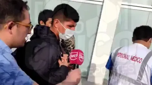 Piero Quispe desplanta a periodista deportivo que llegó a cubrir información en Piura. Foto: Equipo Chico Deportes