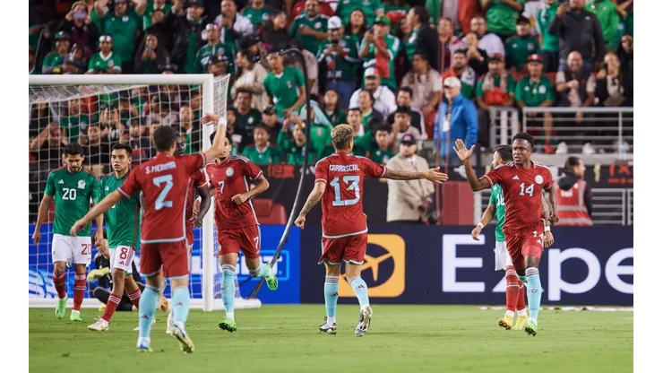 México vs. Colombia EN VIVO en un Amistoso Internacional. Foto: TUDN