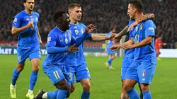 Italia se quedó con los tres puntos