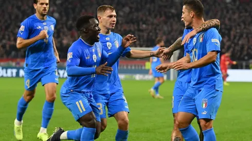 Italia se quedó con los tres puntos