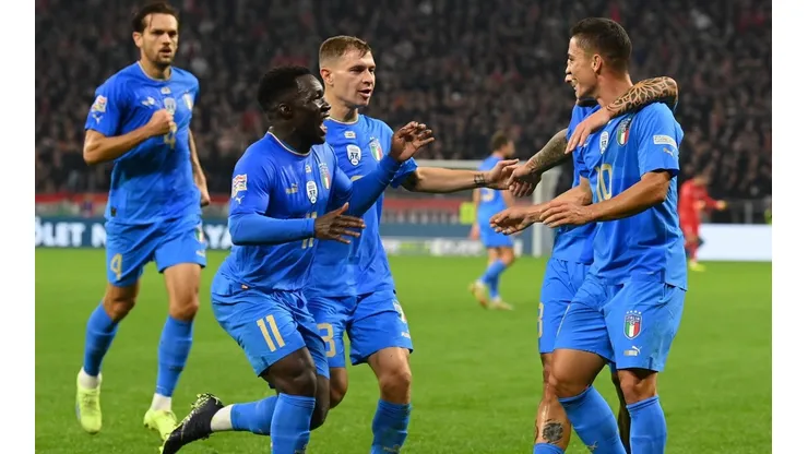 Italia se quedó con los tres puntos