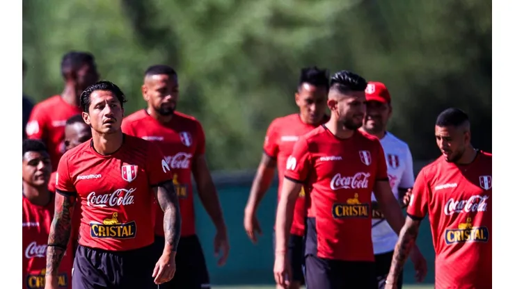 Reynoso enojado: fijo de Perú ante El Salvador se sintió. (Foto: Getty Images)