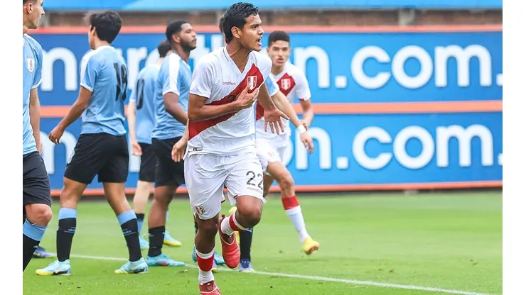 Selección Peruana Sub-17 venció 2-1 a Uruguay en duelo amistoso disputado en la Videna. Foto: FPF