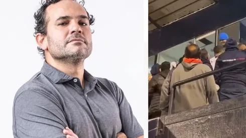 Coki Gonzáles fue amedrentado por hinchas de Alianza Lima en la tribuna de prensa del club. Foto: GLR