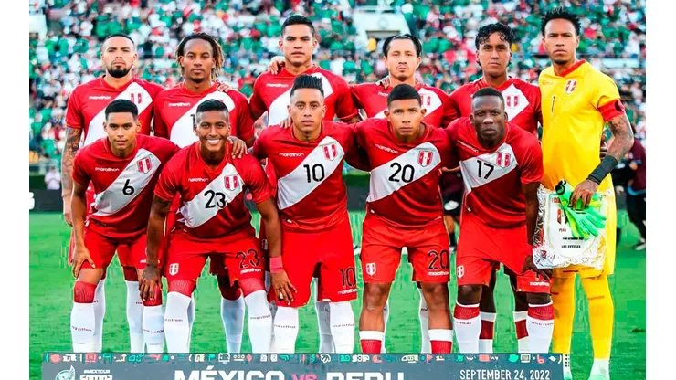 UNOxUNO de Perú ante México en el debut de Reynoso. (Foto: Twitter Selección Peruana)