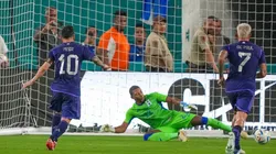 Lionel Messi marcó un doblete ante Honduras