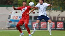 Selección Peruana cayó 3-1 ante Estados Unidos en amistoso de preparación en la categoría Sub-20. Foto: FPF