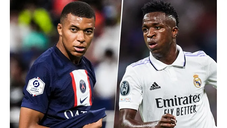 ¡Bombazo! Expanelista del Chiringuito anunció intercambio entre Mbappé y Vinícius. (Foto: Getty Images)