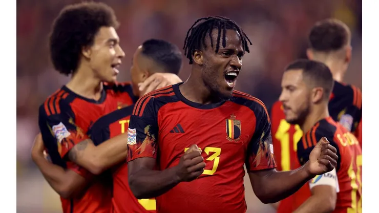 Michy Batshuayi anotó uno de los goles del partido.