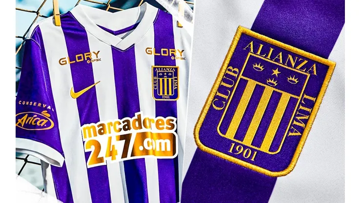 Hermosa: Alianza presentó su camiseta para octubre. (Foto: Twitter Alianza Lima)