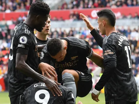 Arsenal superó con goleada al Brentford y es único líder