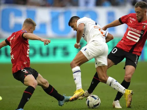 Duro tropezón del Olympique Marsella ante Stade Rennes