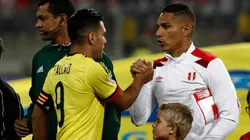 "Radamel Falcao le lame los pies a Paolo Guerrero"